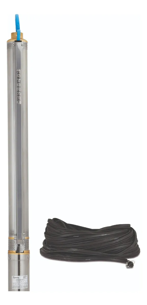 MOTOR SUMERG. 3\" S3-XL2A 1 HP M C/ 30 MTS DE CABLE