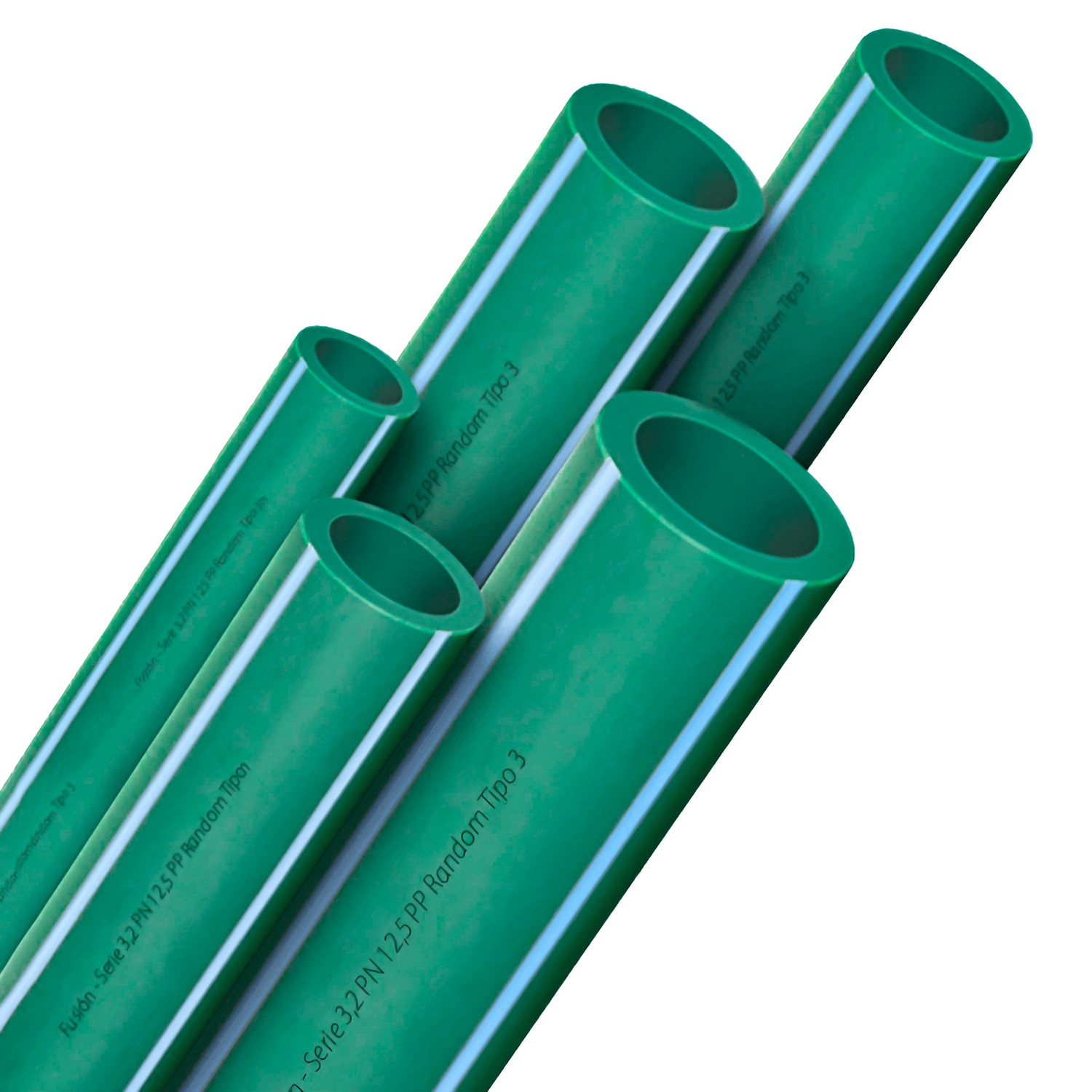 CAÑOS PVC 115 VERDE